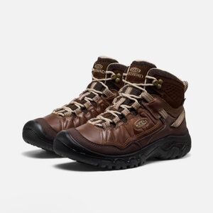 NWOT KEEN Targhee IV Waterproof BROWN Hiking Boot Hikerkind LACE UP BOOTS SZ 8.5